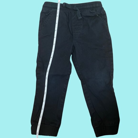 Andy & Evan Black Toddler Jogger Pants | Size 2T | Cotton Blend - Picture 6 of 8